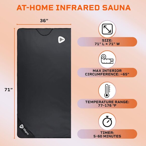 LifePro Far Infrared Sauna Blanket - Picture 2 of 5